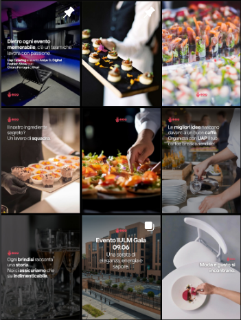 Progetto di social media management per il settore ristorazione