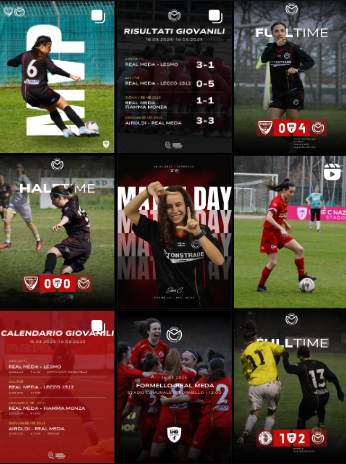 Progetto social per il settore sportivo